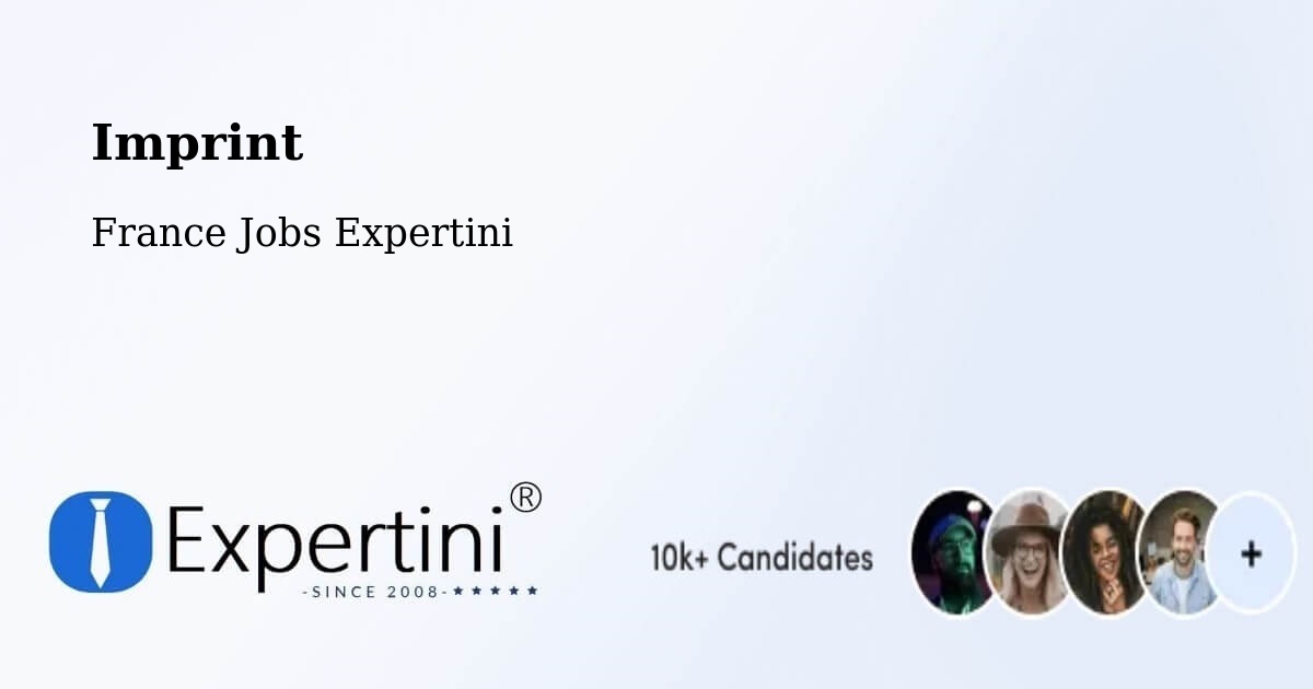 Imprint – Issoudun - France Jobs Expertini